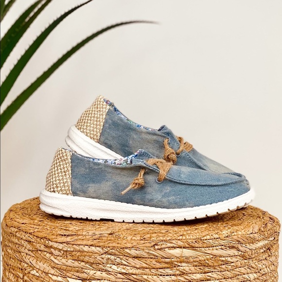 Gypsy Jazz Dolly Sneaker in Denim - Picture 1 of 8